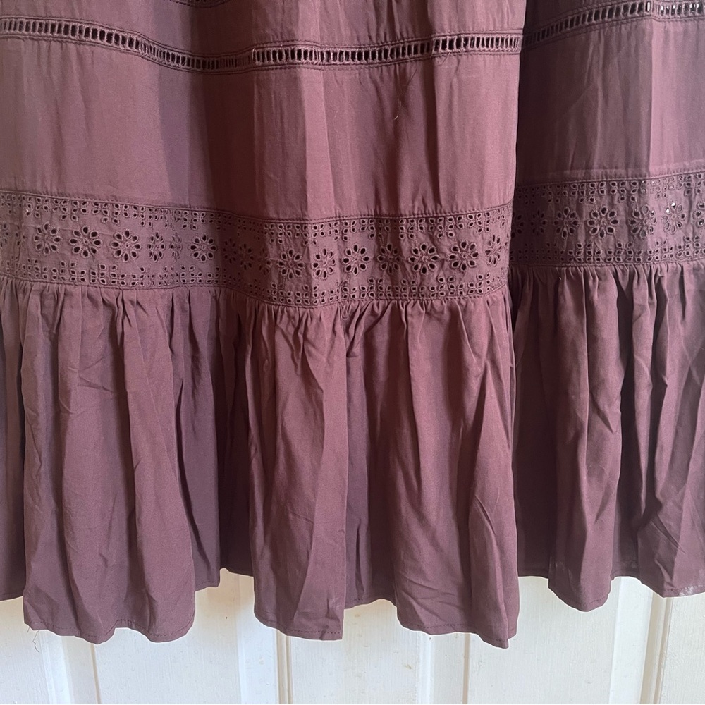 💖Boho Breeze Tiered Maxi Skirt💖 - Picture 5 of 16